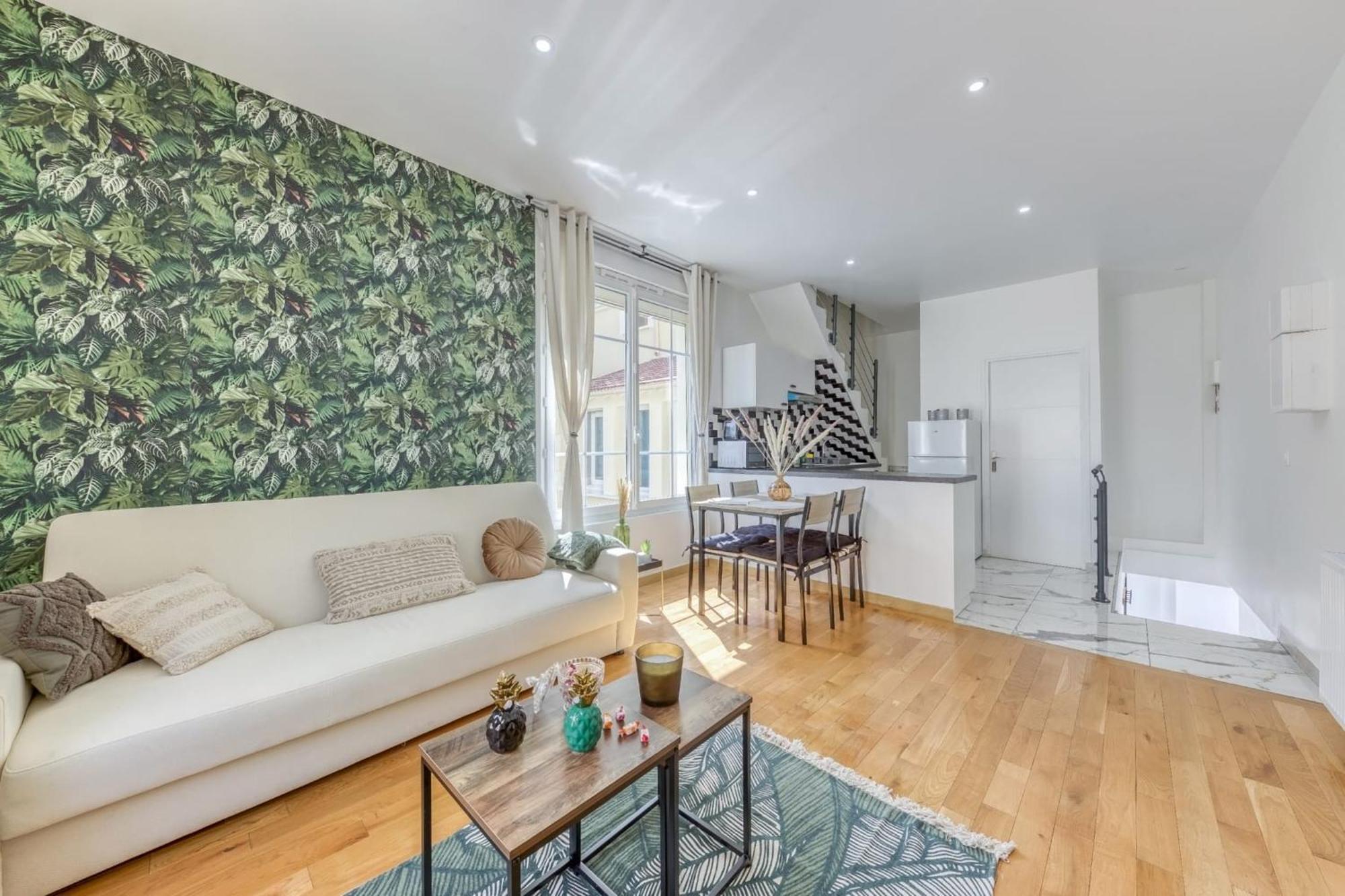 Joli Appartement De Vacances Écouen Esterno foto